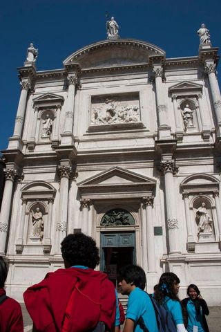 Venezia, calles, conservatorio, Teatro la Fenice y mas. ITALIA